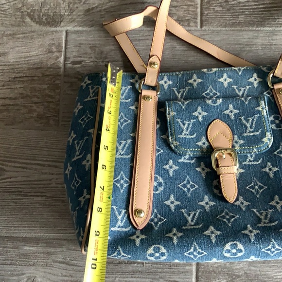 blue fabric tote - Picture 10 of 10